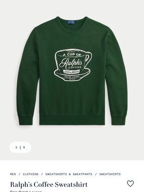 'Ralph's Coffee' Crewneck Sweatshirt